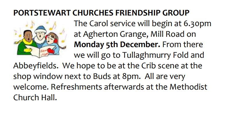 Portstewart Churches Friendship Group