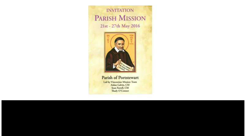 Parish Mission 21st – 27th May